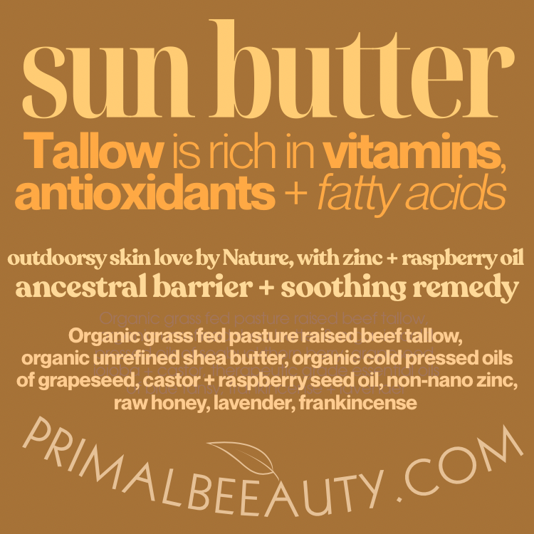 Primal Beeauty Sun Butter 4oz