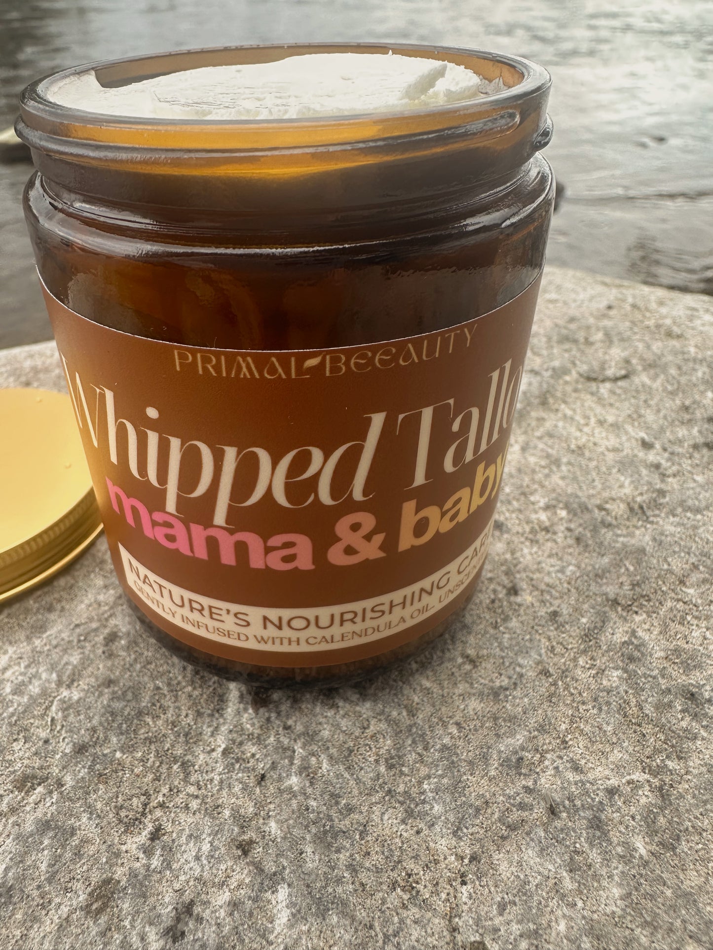 Unscented Calendula Whipped Tallow Butter